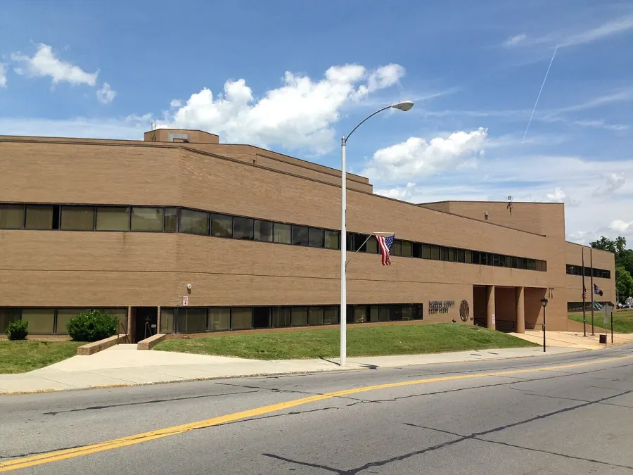 The Roanoke County, Virginia card