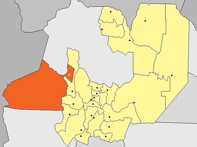 The Los Andes Department card