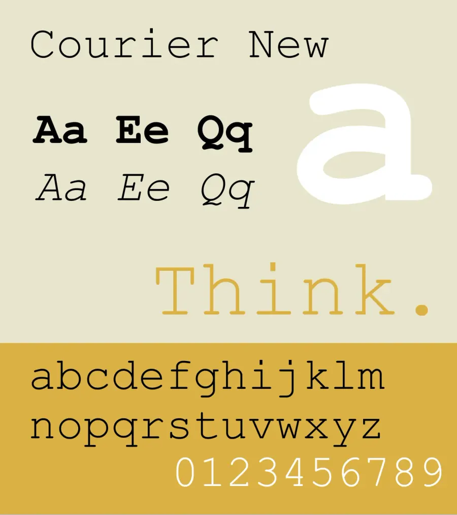 The Courier card