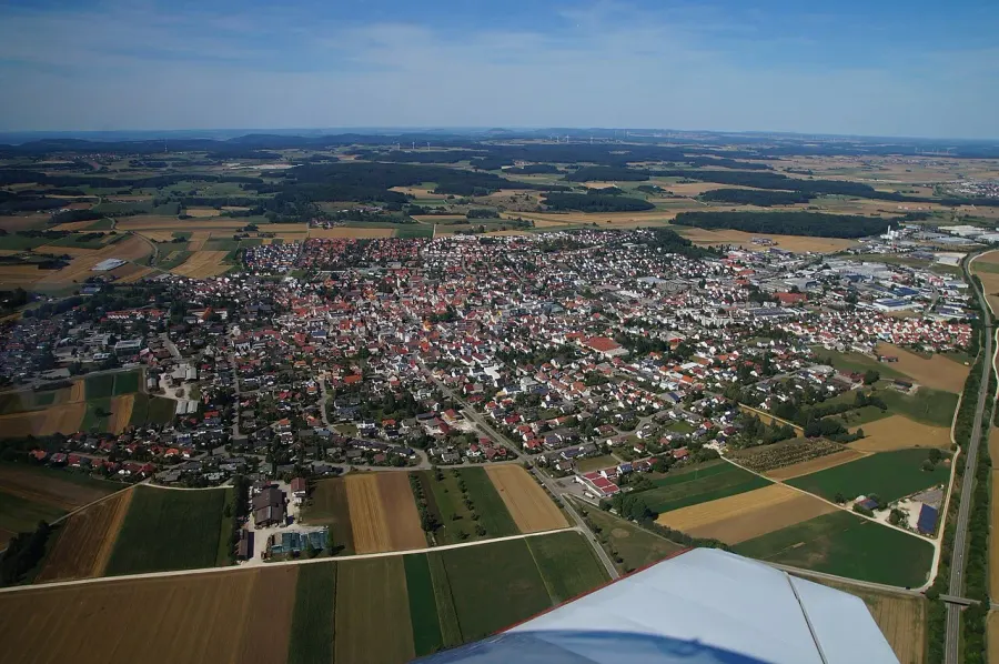La carte Laichingen