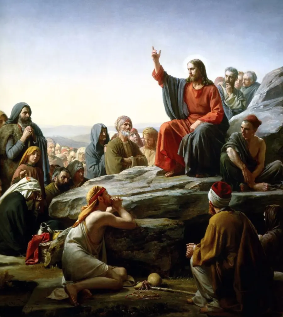 La carte Sermon sur la montagne
