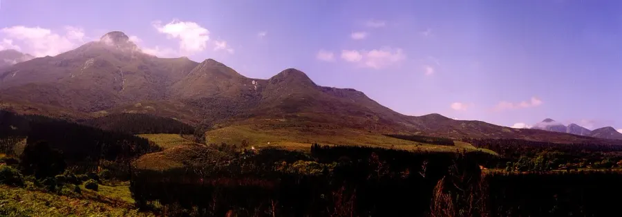 The Outeniqua Mountains card