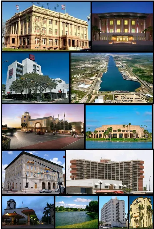 La carte Brownsville