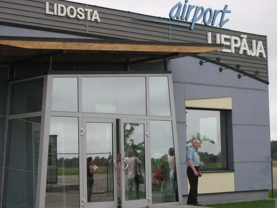 The Liepāja International Airport card
