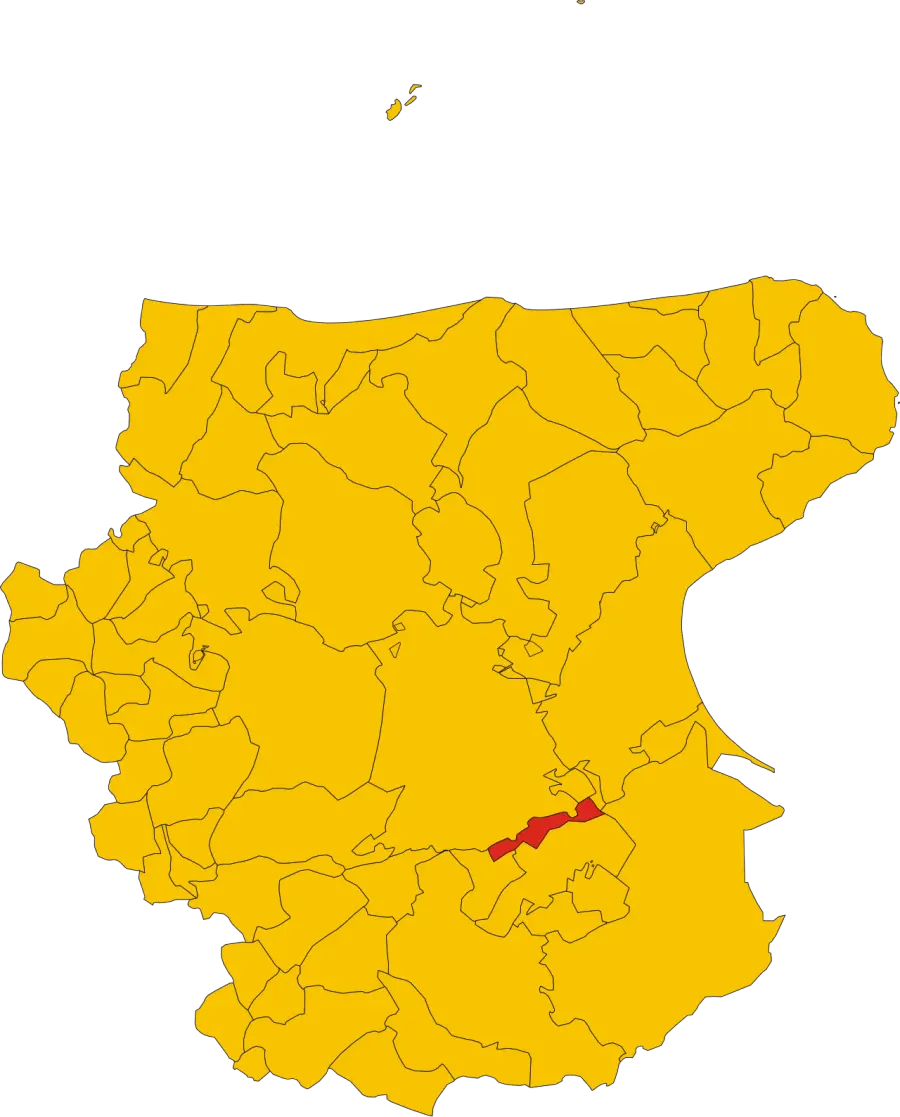La carte Carapelle