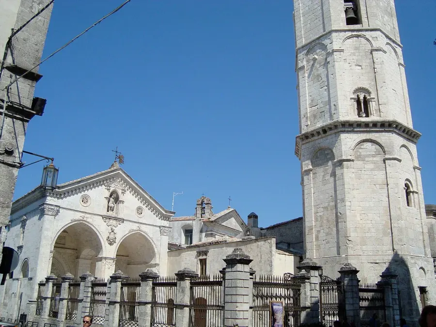 La carte Monte Sant'Angelo