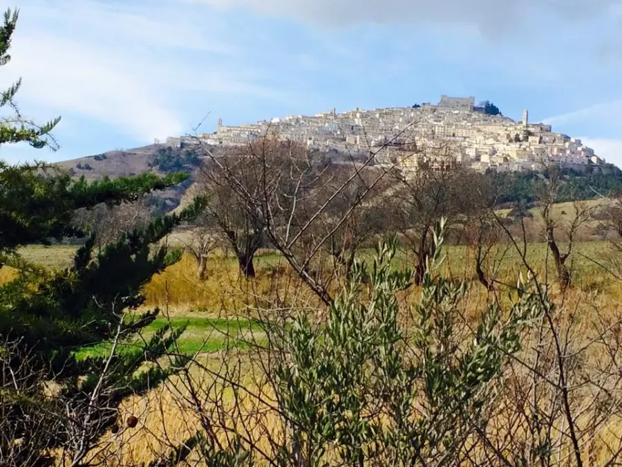 La carte Sant'Agata di Puglia