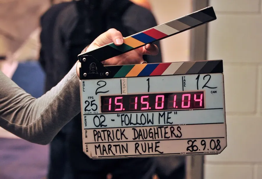 The Clapperboard card