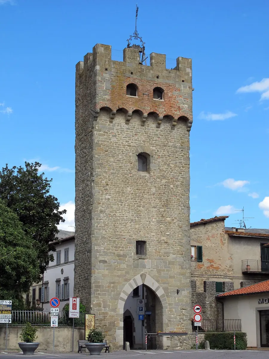 La carte Castelfranco di Sopra