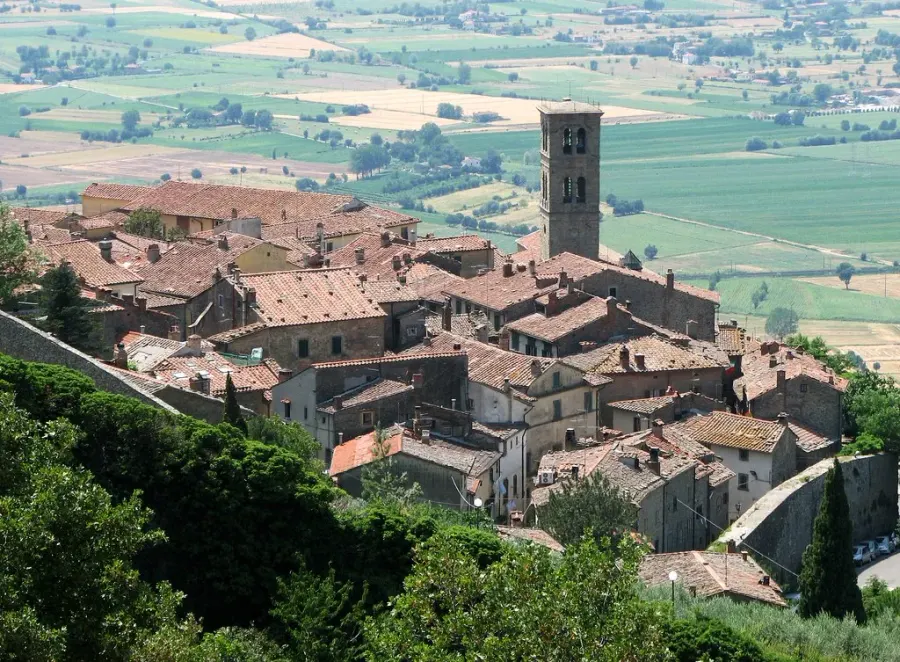 La carte Cortone