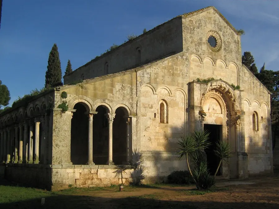 La carte Abbaye Santa Maria a Cerrate