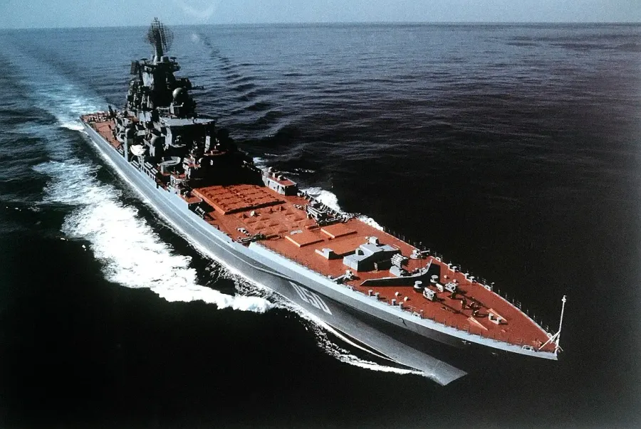 La carte Classe Kirov