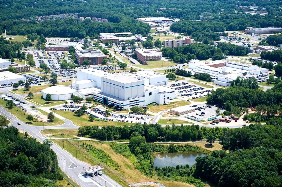 La carte Goddard Space Flight Center