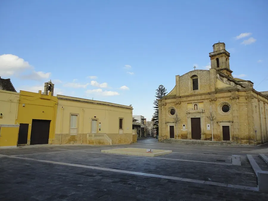 La carte Squinzano
