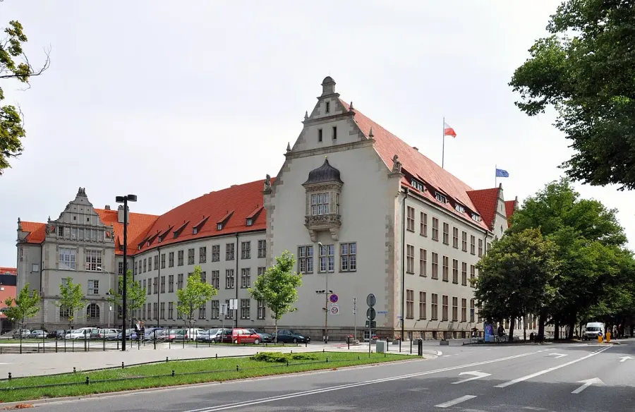 La carte École polytechnique de Wrocław