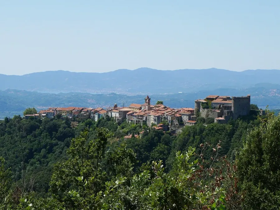 La carte Fosdinovo