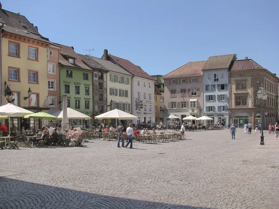 La carte Bad Säckingen