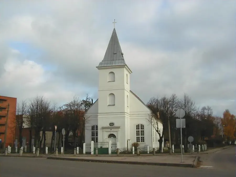 La carte Église blanche de Daugavgrīva