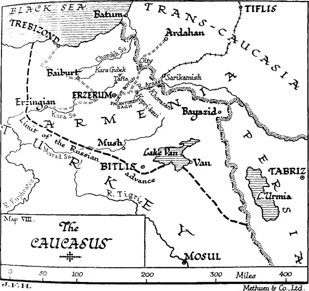 The Caucasus campaign card