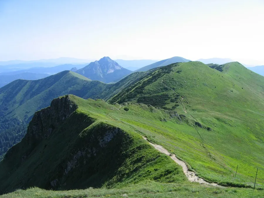 La carte Petite Fatra