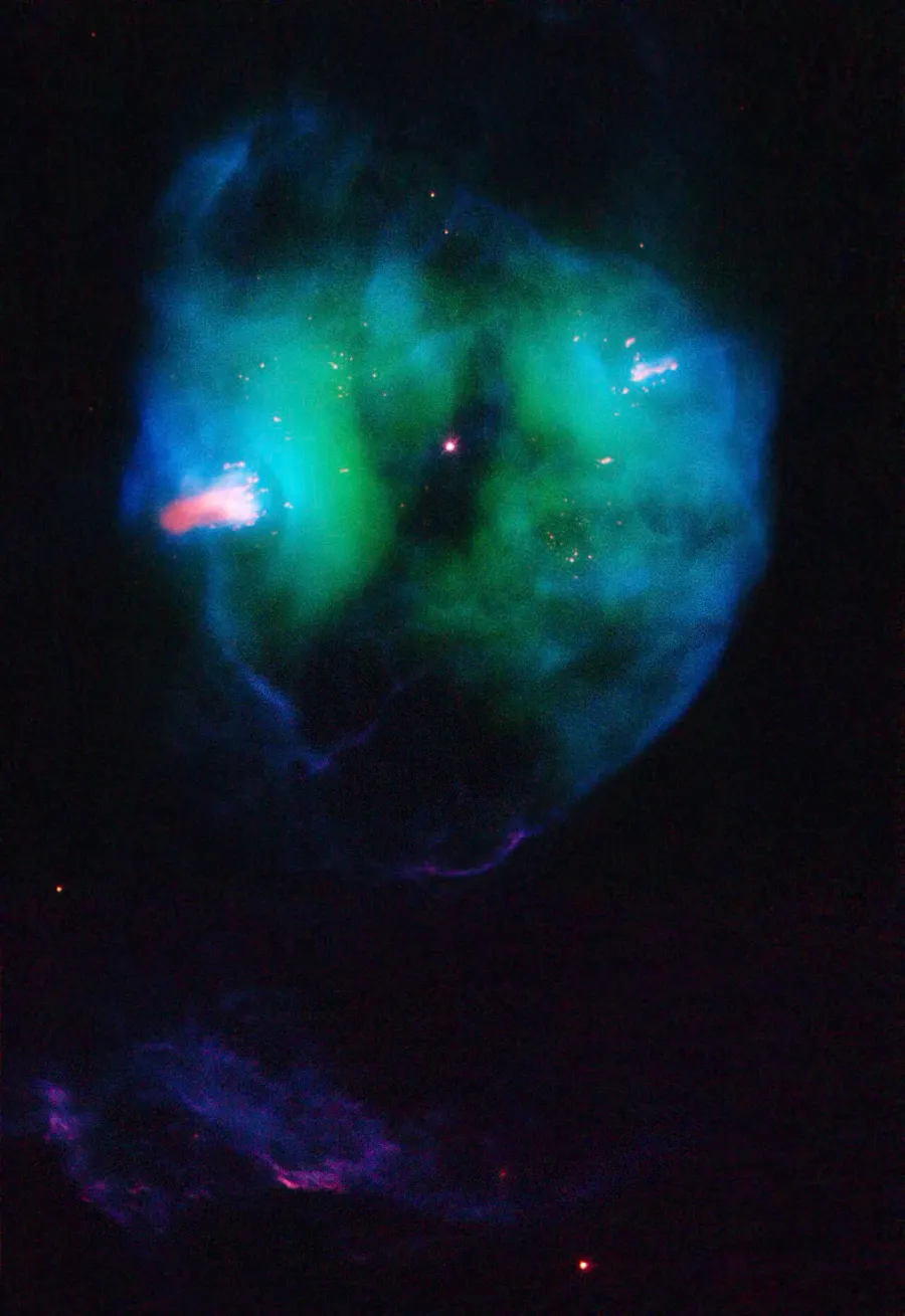 La carte NGC 2371