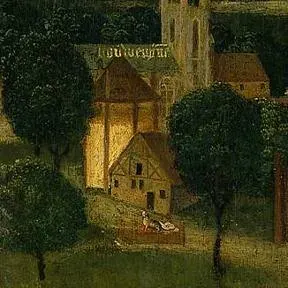 La carte Raz-de-marée de la Sainte-Élisabeth en 1421