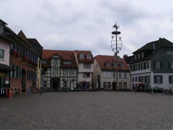 La carte Dieburg