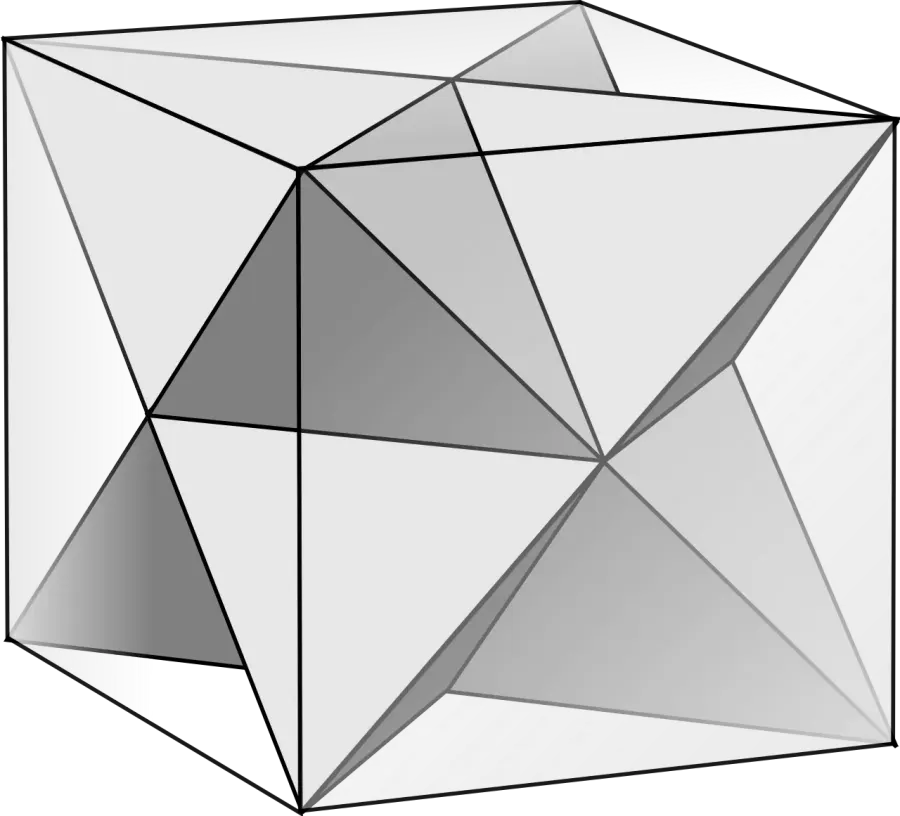 La carte Demi-hypercube