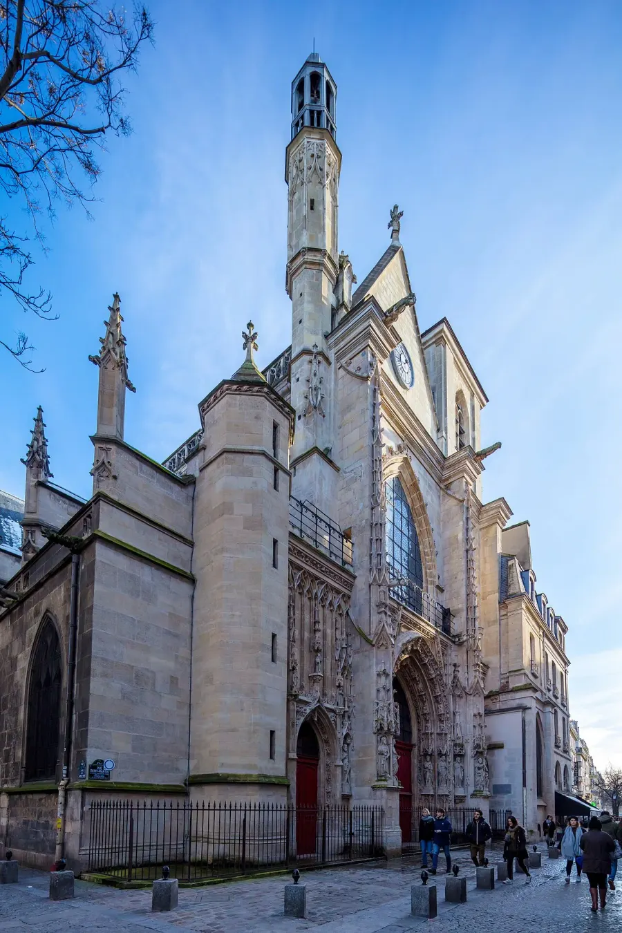 La carte Église Saint-Merri