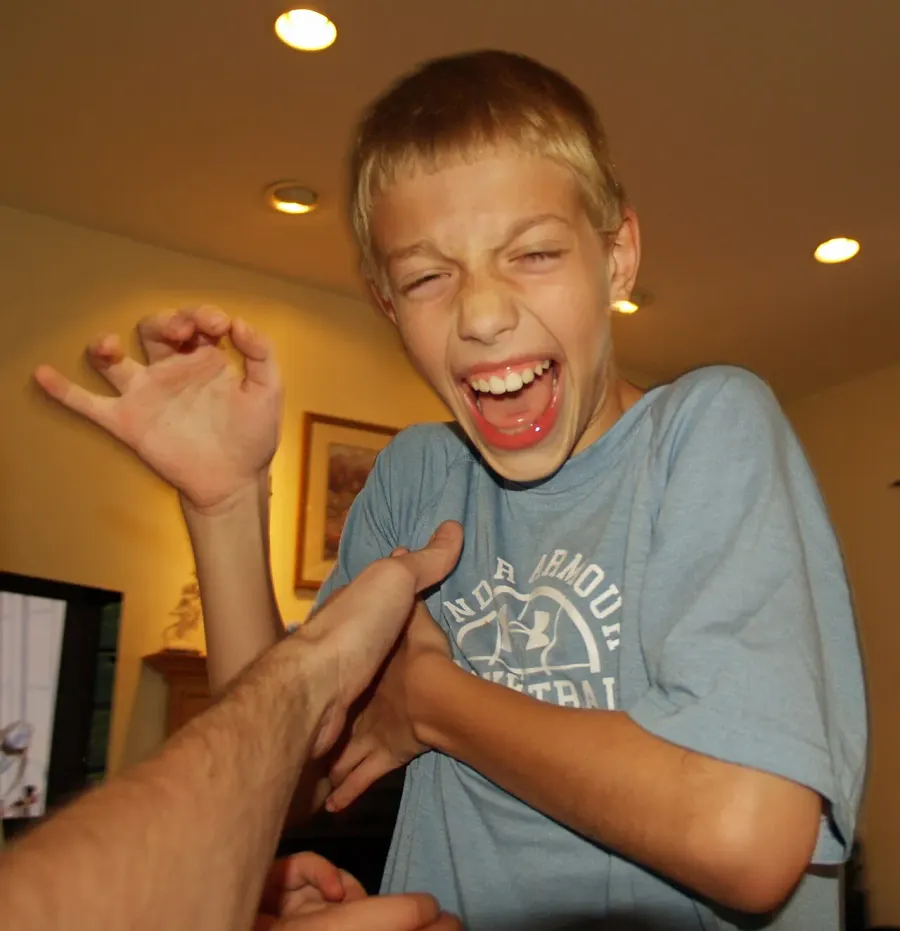 The Tickling card