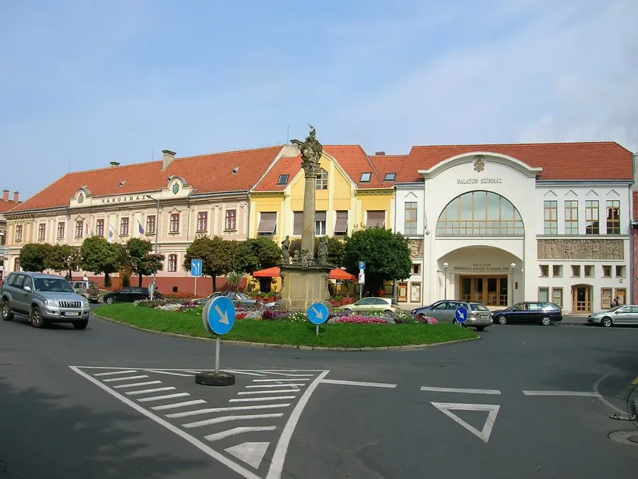 La carte Keszthely