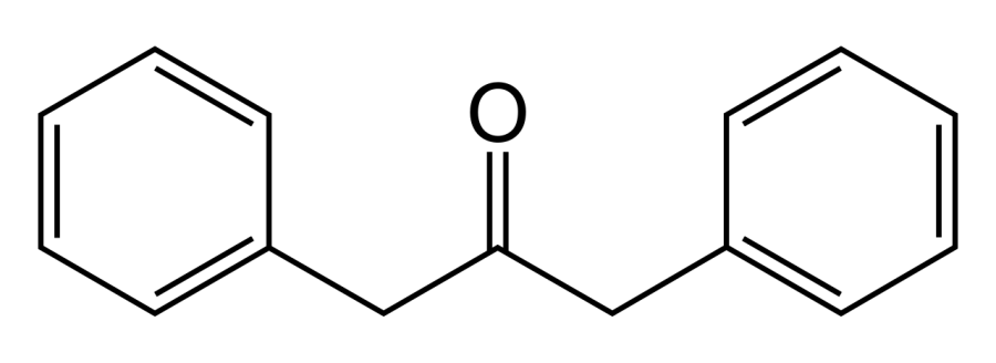 La carte Dibenzylcétone