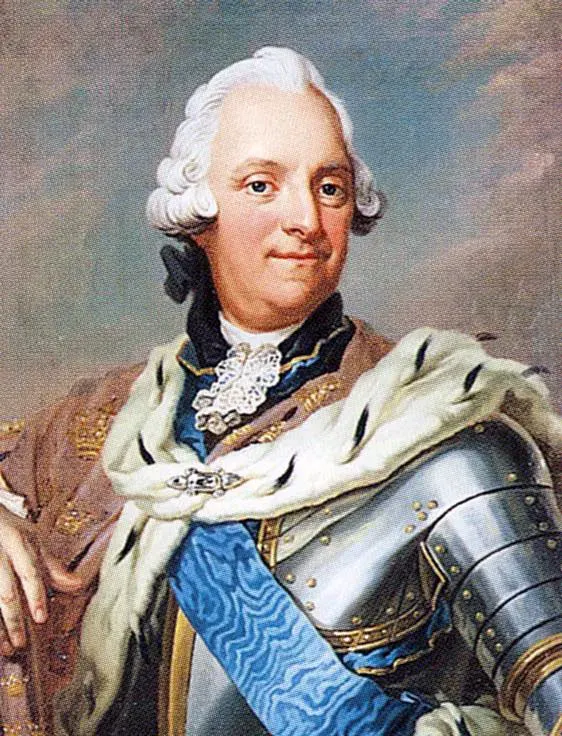 The Adolf Frederick of Sweden card