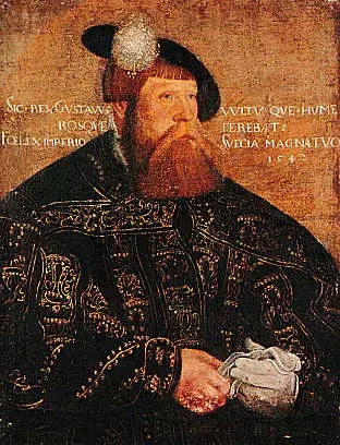La carte Gustave Ier Vasa