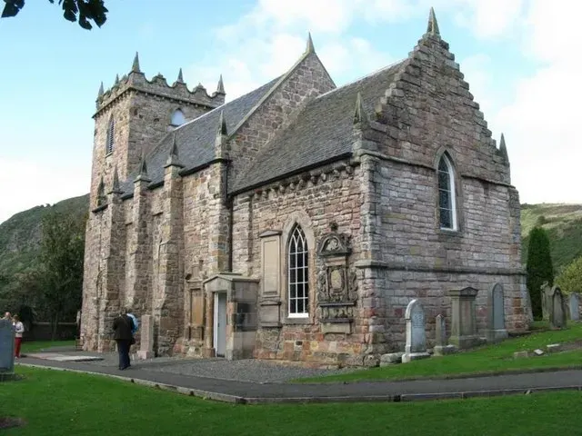 La carte Duddingston Kirk