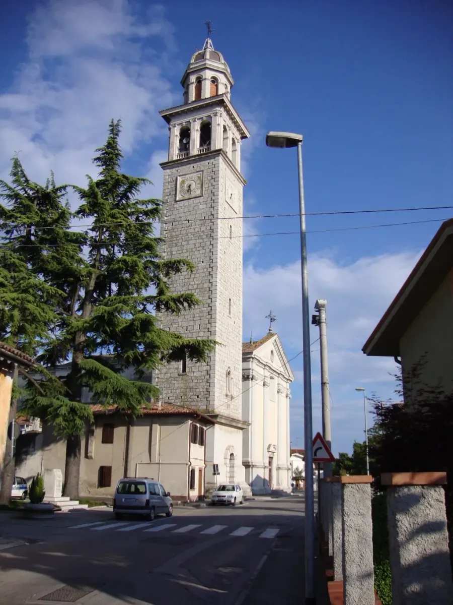 La carte San Pier d'Isonzo