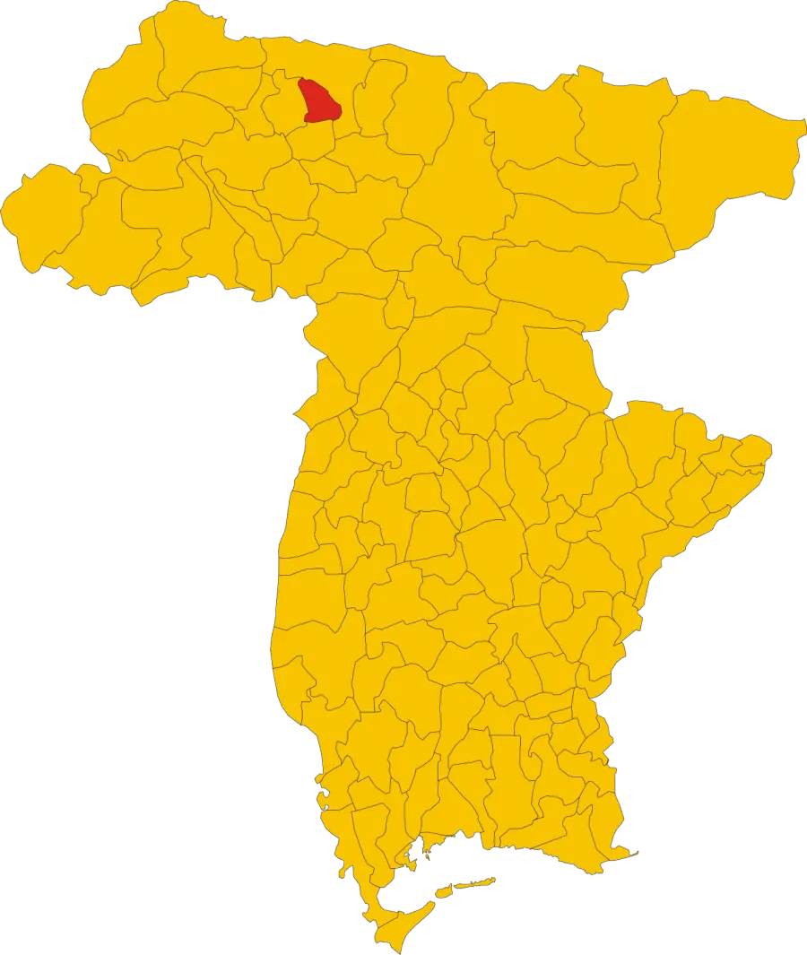 La carte Cercivento