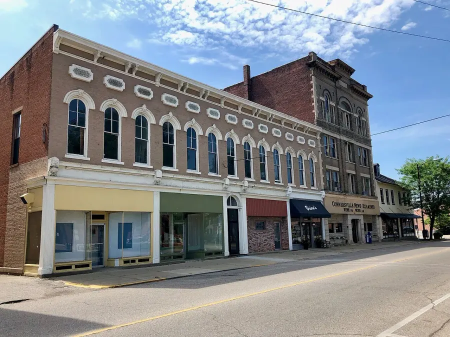 La carte Connersville