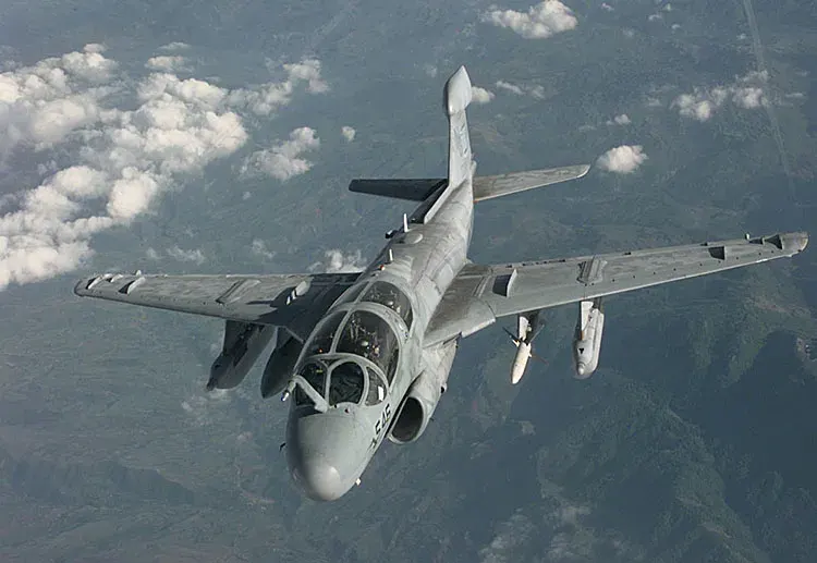 La carte Grumman EA-6 Prowler