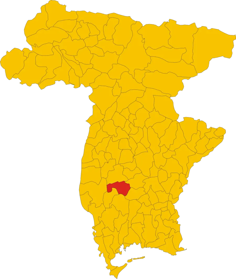 La carte Lestizza