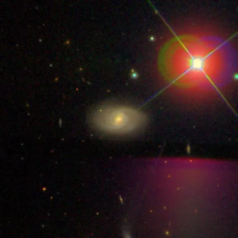 La carte NGC 4007