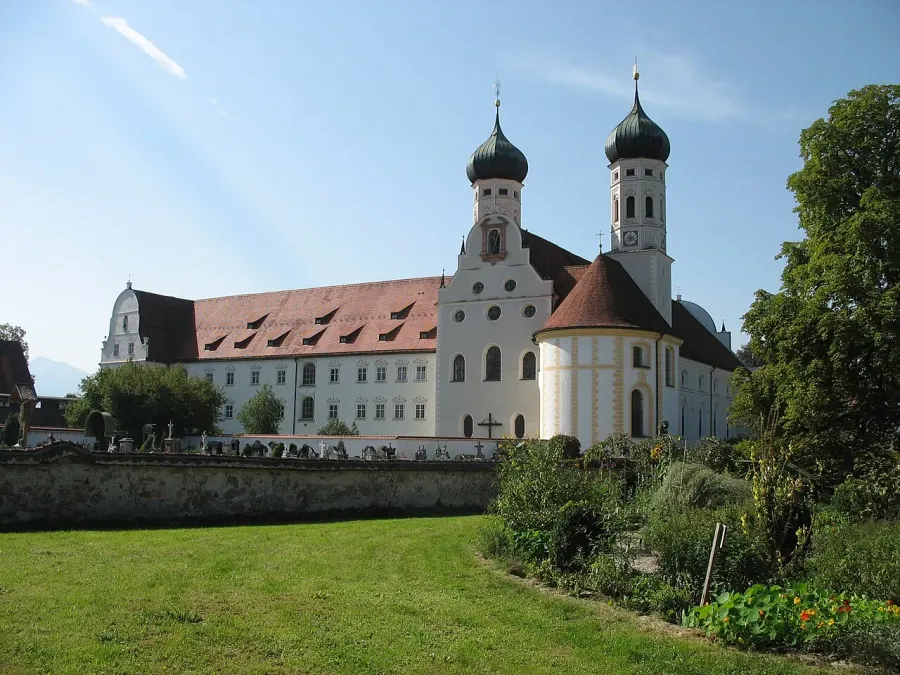 La carte Abbaye de Benediktbeuern