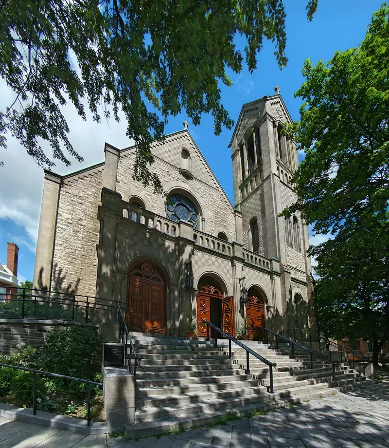 La carte Église Saint-Léon de Westmount