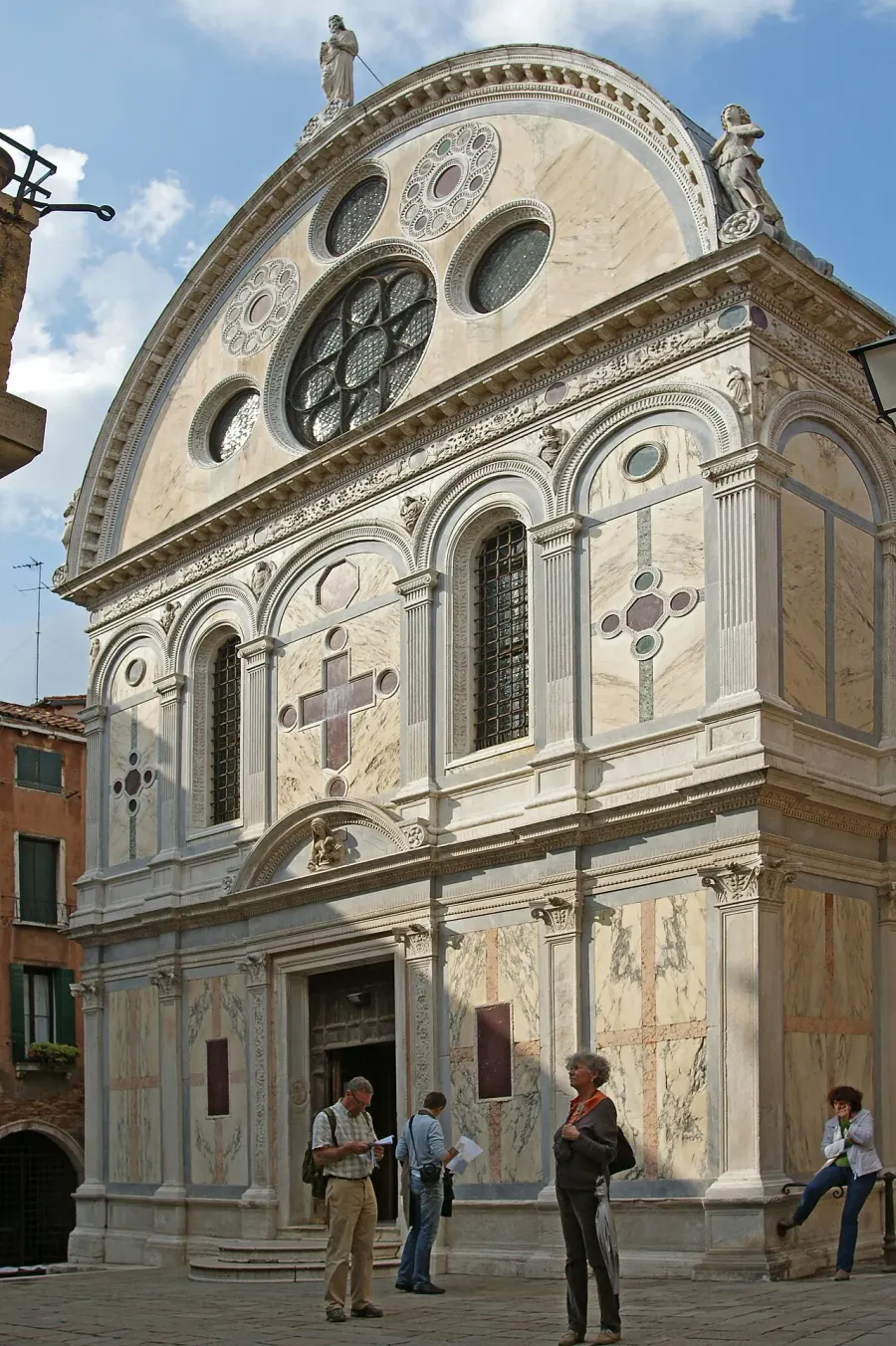 The Santa Maria dei Miracoli, Venice card