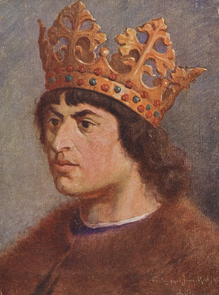 La carte Alexandre Ier Jagellon