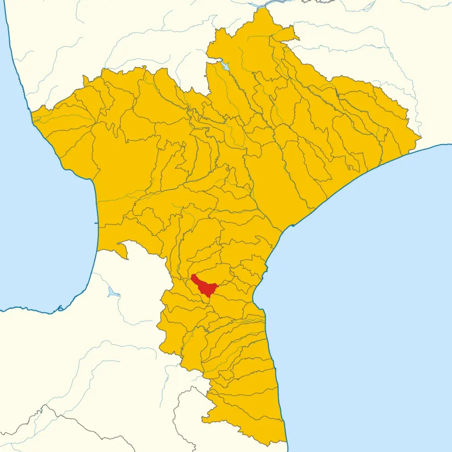 La carte Centrache