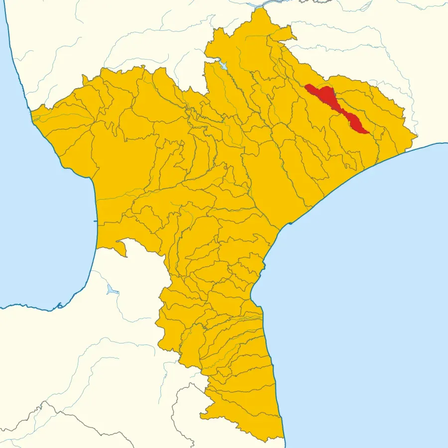 La carte Cerva
