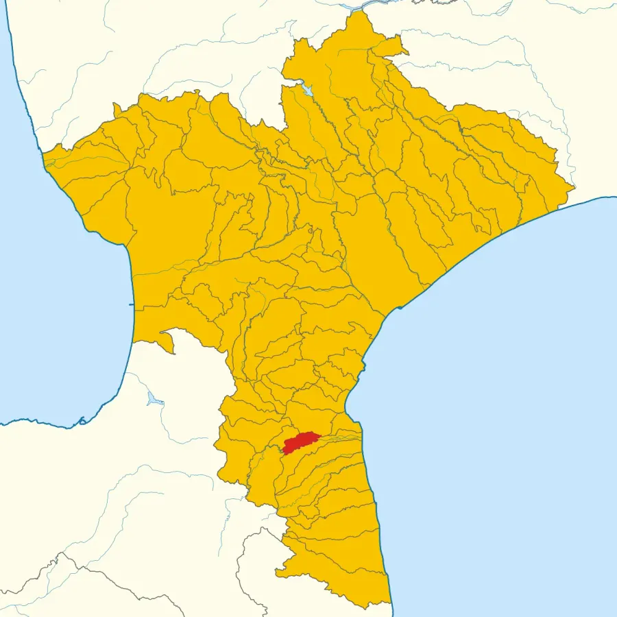 La carte Gagliato