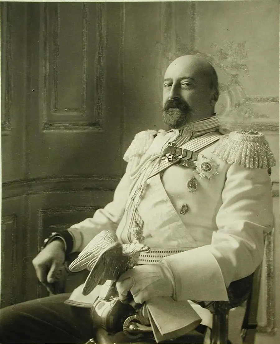 La carte Nicolas Mikhaïlovitch de Russie