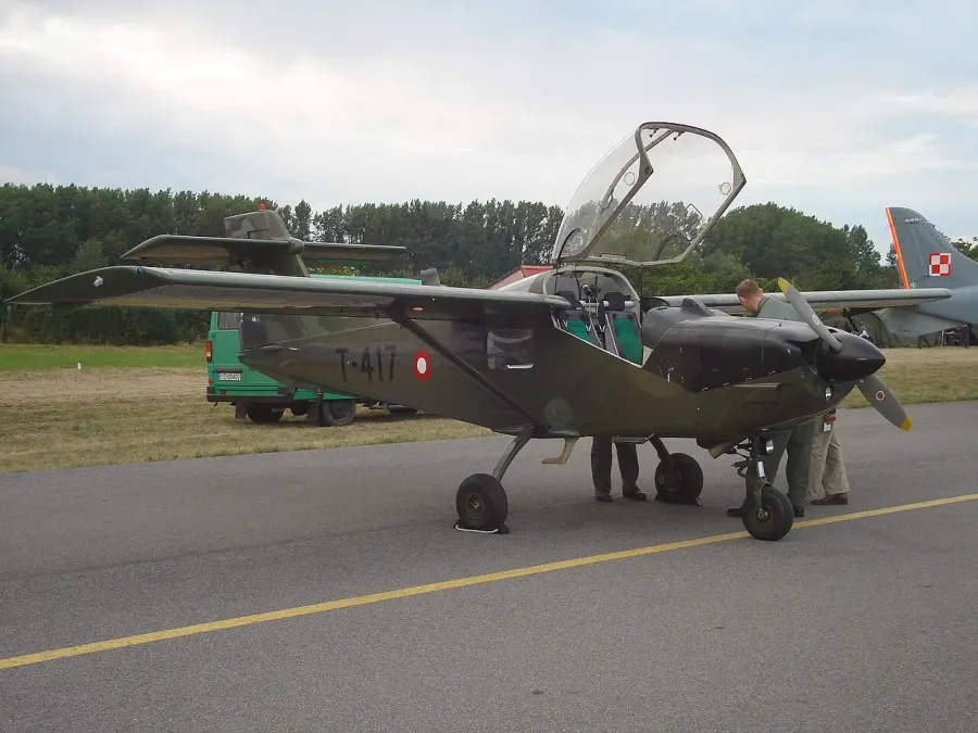 La carte Saab MFI-15 Safari